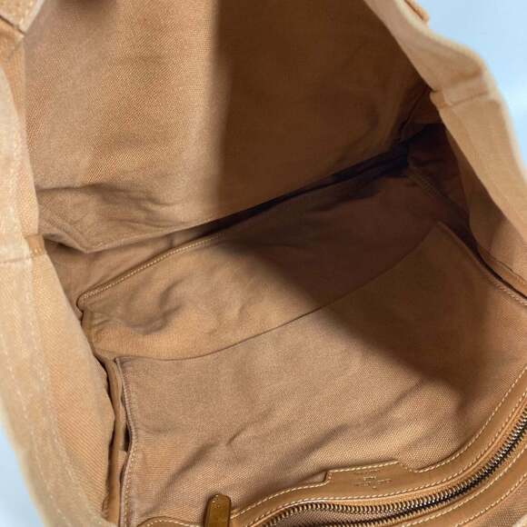 LOUIS VUITTON Authentic Brown Leather Love Shoulder Bag